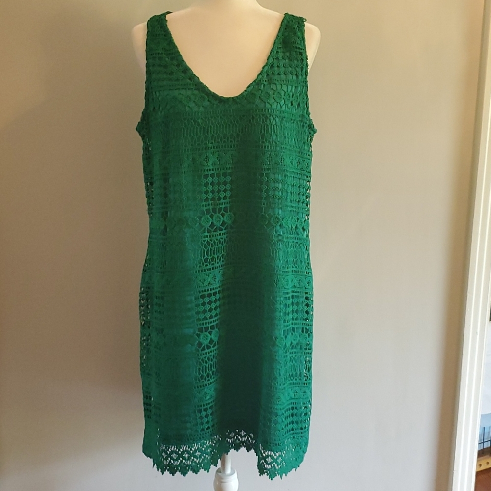 Tiana B Lace Sleeveless Sheath Dress